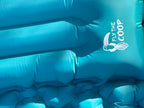 The Cloud inflatable mattress inflated close-up — lightweight outdoor mattress Lebanon